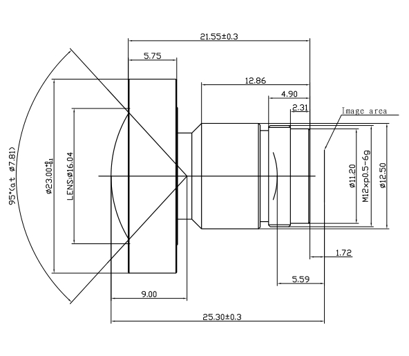 DRONE CAMERA LENS