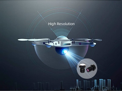 Le proprietà ottiche della lente del Drone sono antiriflesso?