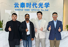 WINTOP OPTICS accoglie e-con Systems India per un audit strategico di fabbrica, rafforzando la partnership globale