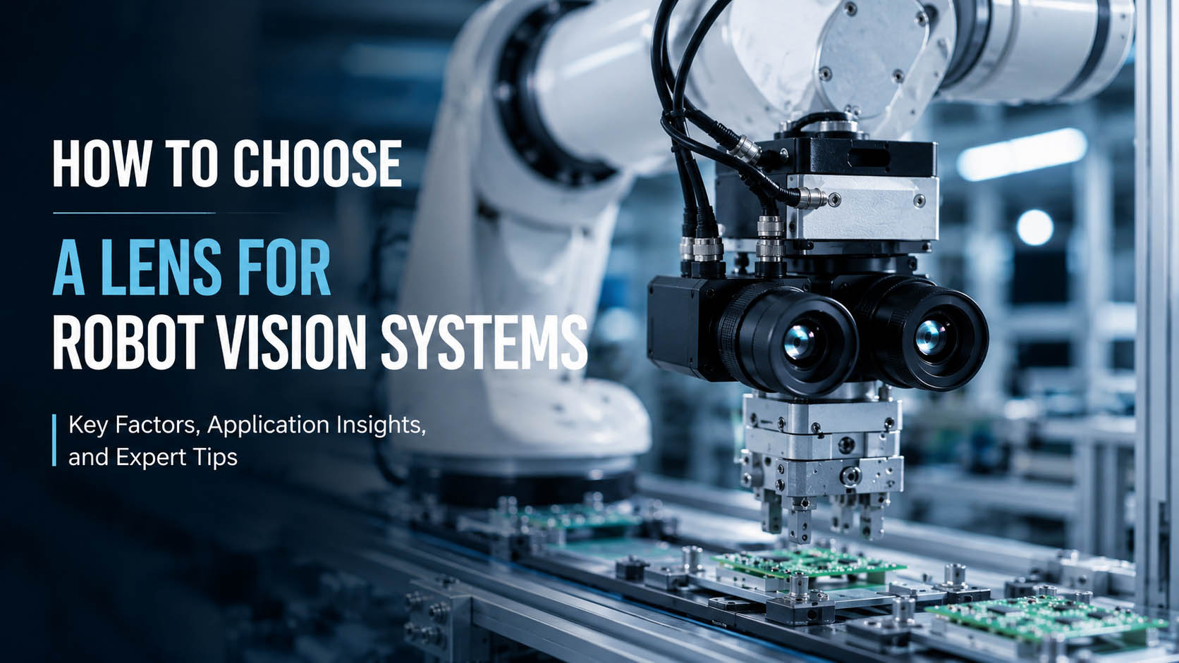 How to Choose a Lens for Robot Vision Systems